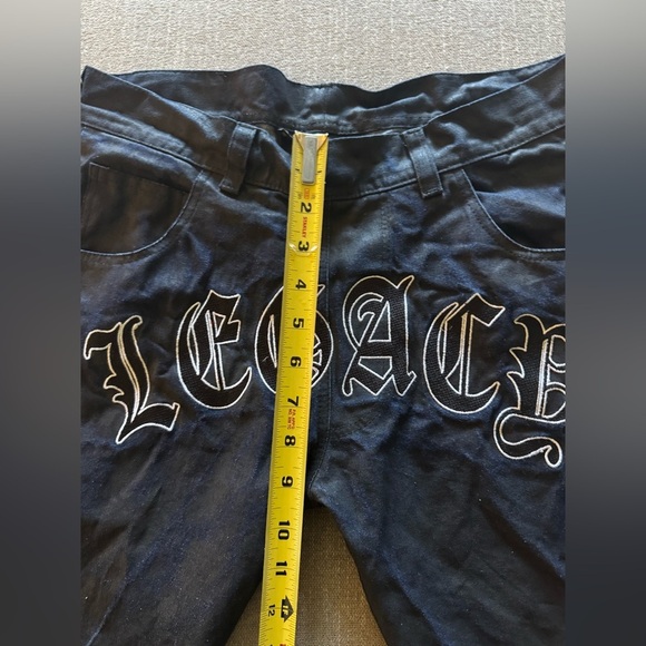 Legacy Black Graphic Pants with Lettering - Picture 8 of 8